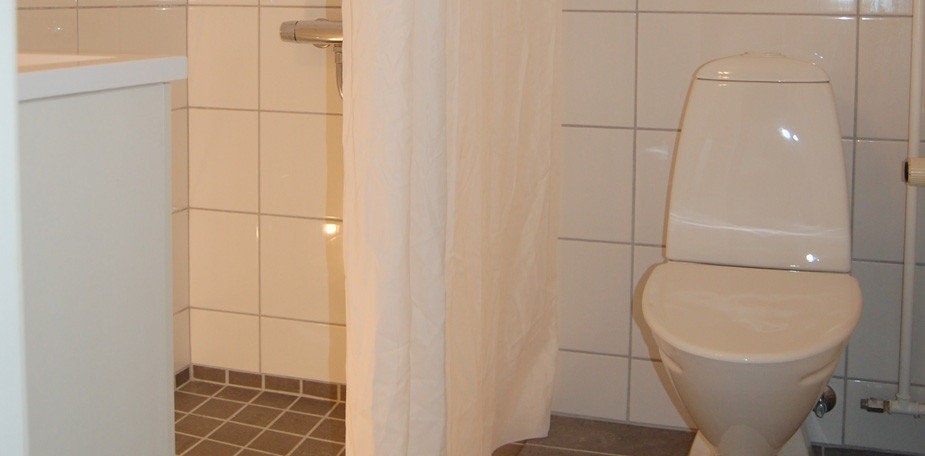 Bathroom double room Hotel Balka Strand